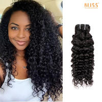 Bliss Mongolian Curl Hair Bundle 8A Virgin Brazilian Human Hair